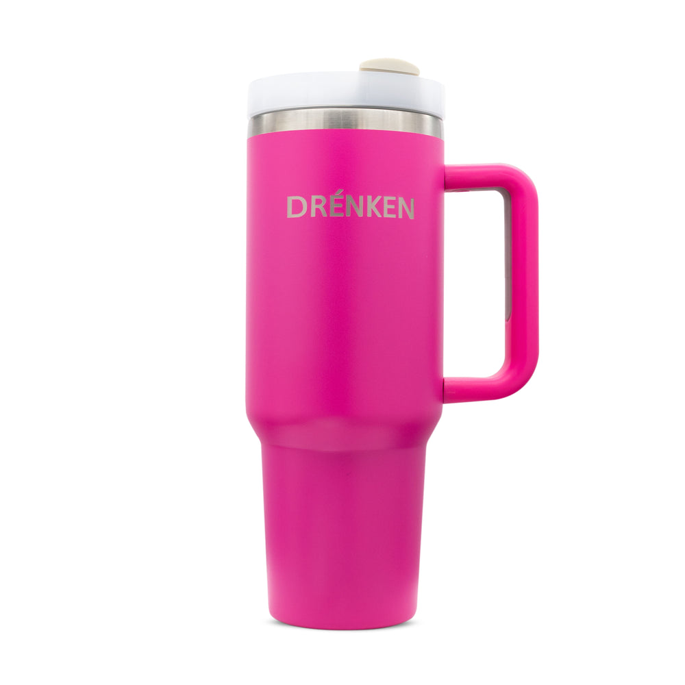 DRÉNKEN  40 OZ Tumbler with handle