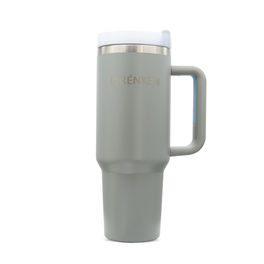 DRÉNKEN  40 OZ Tumbler with handle